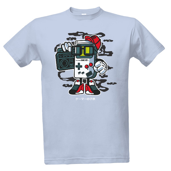 Tričko s potiskem Game Kid