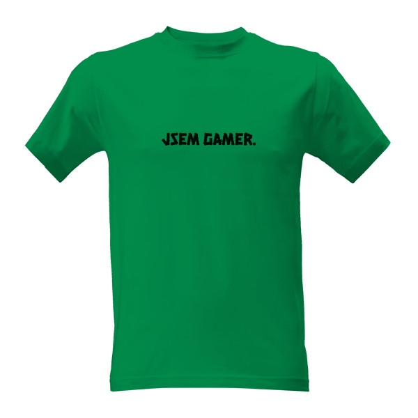 Tričko s potiskem Gamer