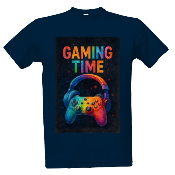 Tričko s potlačou Gaming time