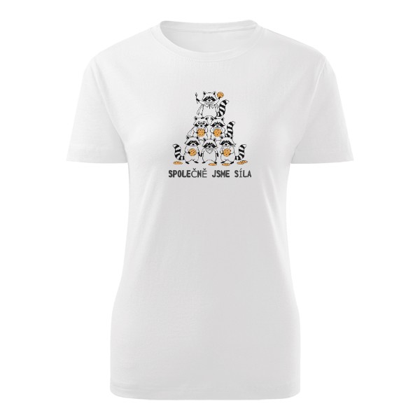  gang of raccoons and inscription  T-shirt