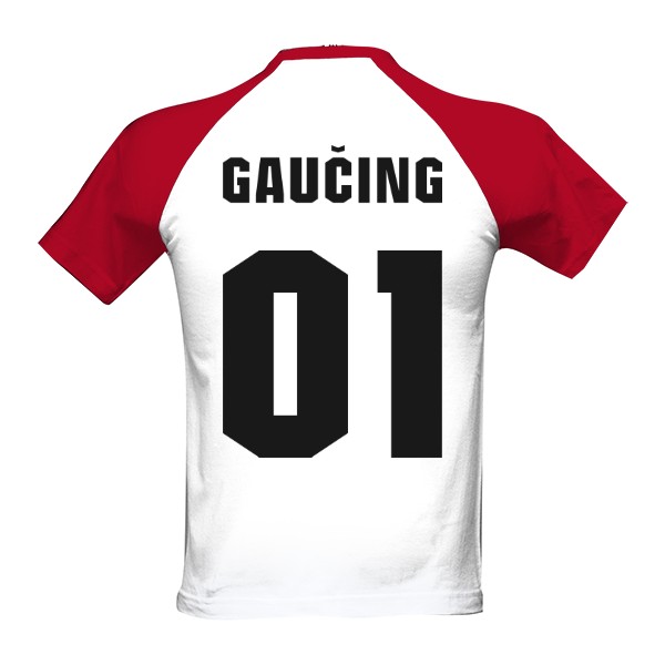 Tričko s potiskem gaučing