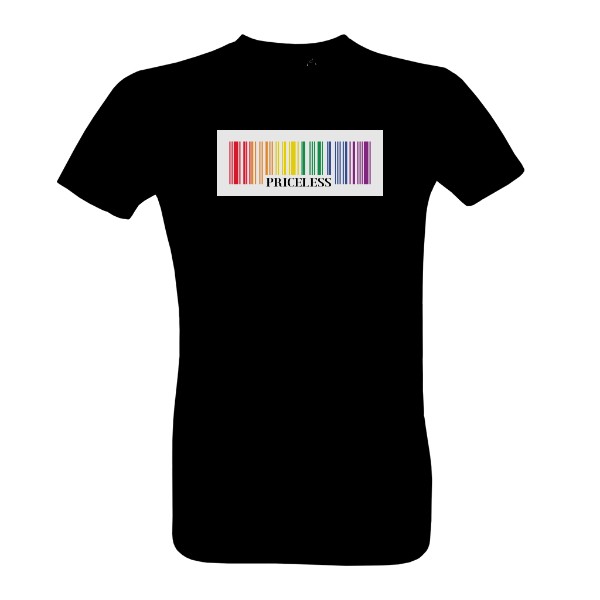 Tričko s potiskem Gay code priceless