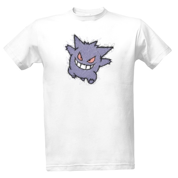 Gengar - scribble style - barevný