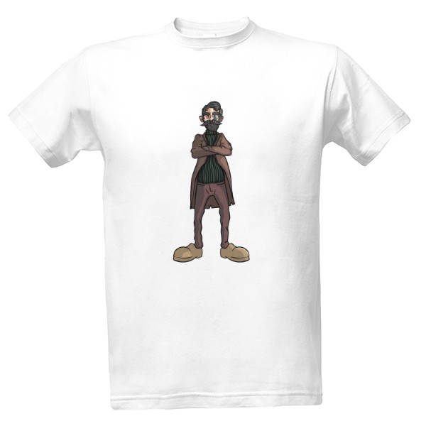 Tričko s potiskem Gentleman