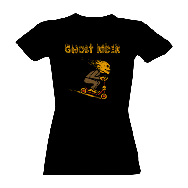 Tričko s potlačou ghost rider - D