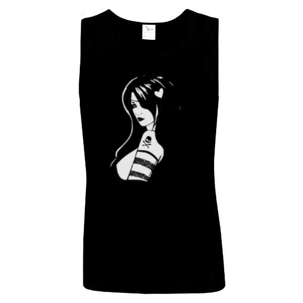 Tričko s potiskem Girl