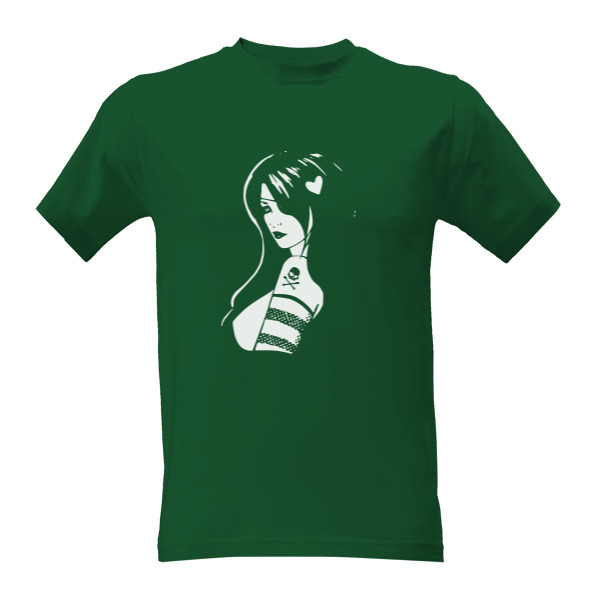 Tričko s potiskem Girl