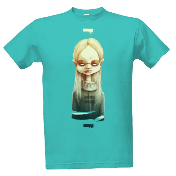 Tričko s potiskem Girl (Pánské)