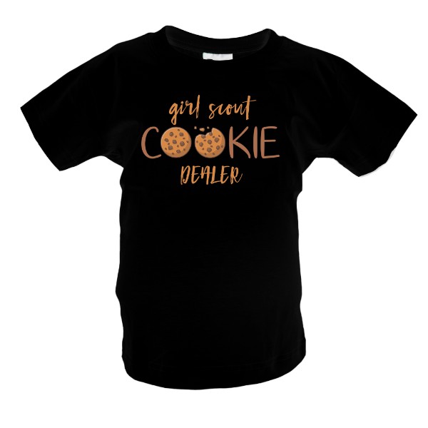 Tričko s potiskem Girl scout cookie dealer