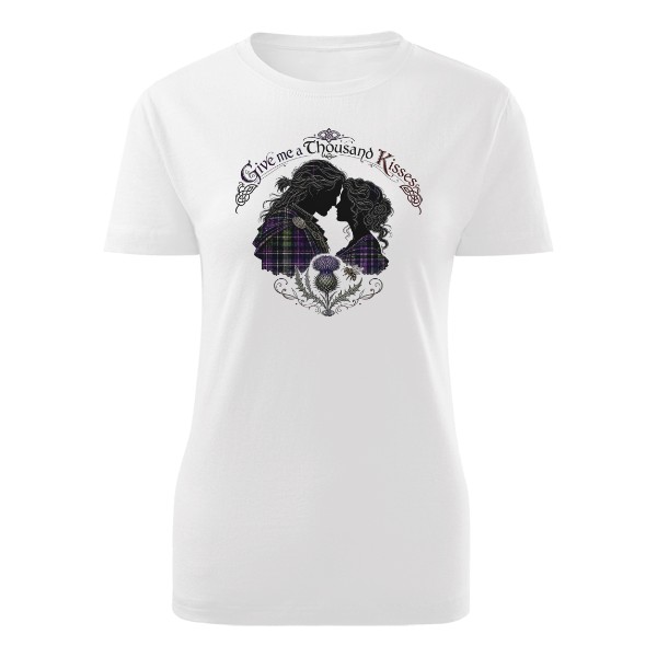 T-shirt Give me a Thousand Kisses - Highland Romance
