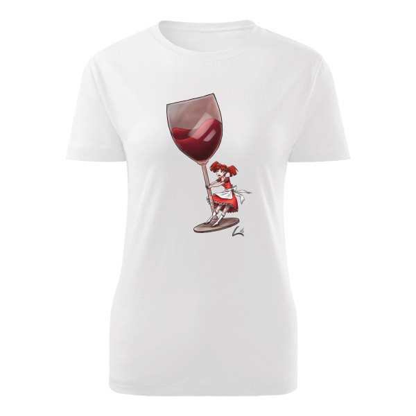 Tričko s potlačou Glass of blood