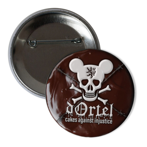 Odznáček  s potiskem mEgaodznak dOrtel