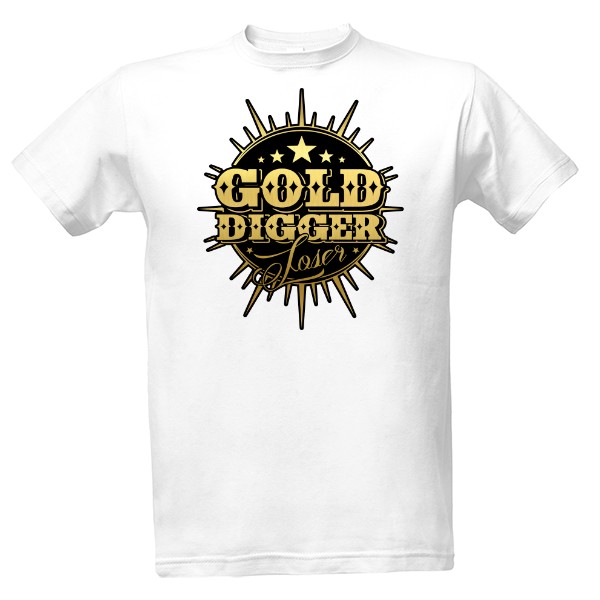 Tričko s potiskem Gold Digger Classic Ramirez