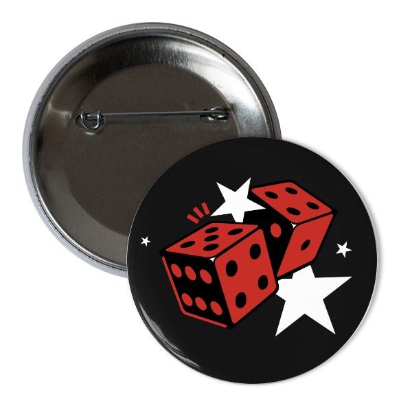 Odznak  s potlačou Nový produkt