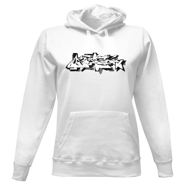 Dámska mikina s kapucňou s potlačou Graffiti PaQ Kangaroo for Women