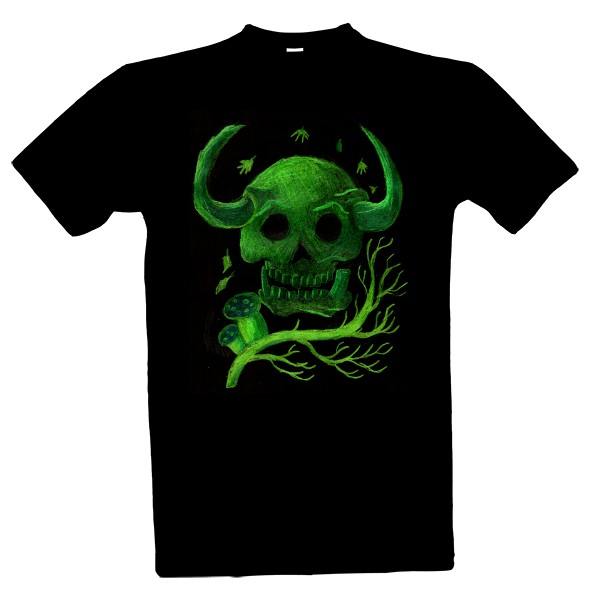 Green skull