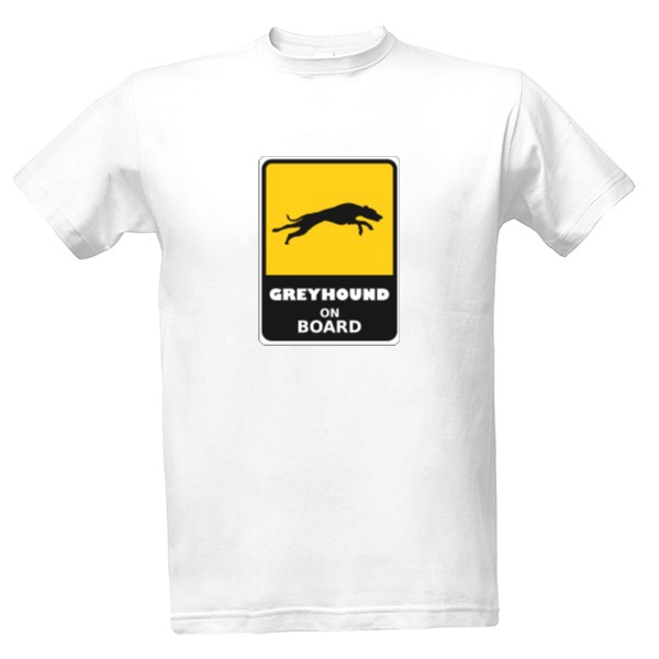 Tričko s potiskem Greyhound 