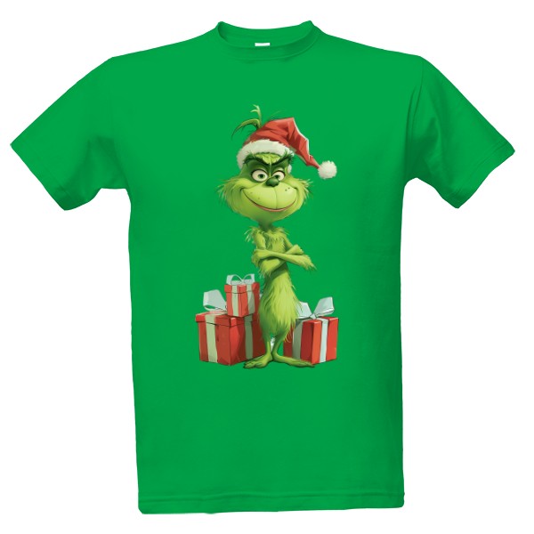 Tričko s potlačou Grinch vanoce
