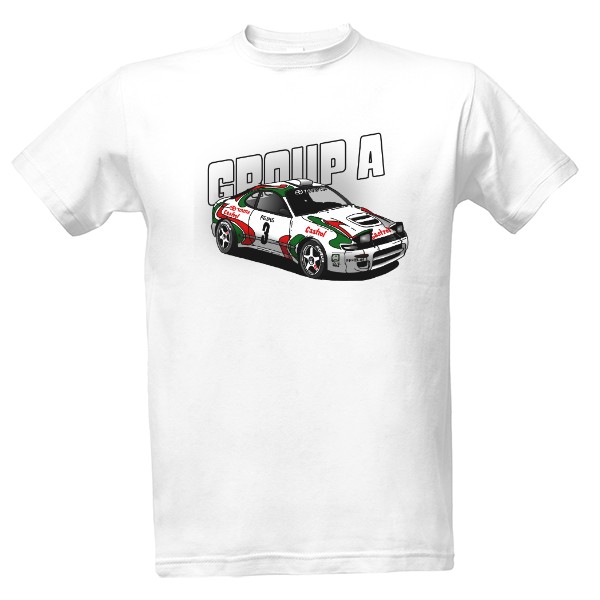 Tričko s potiskem GROUP A Celica