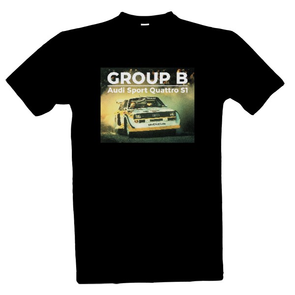 Tričko s potiskem Group B - Audi