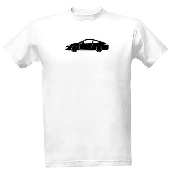 Tričko s potiskem 911 silueta