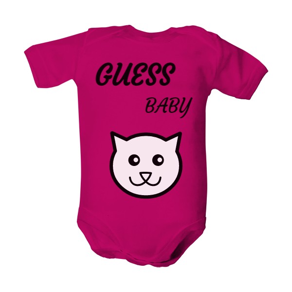 Dětské body  s potiskem Guess baby