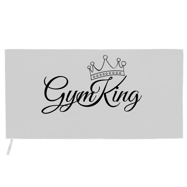 Sportovní ručník z mikrovlákna s potiskem gymking - ručník