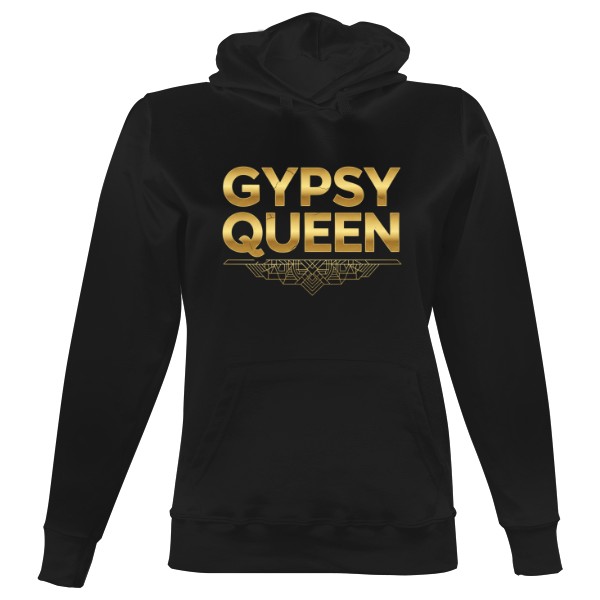 Dámská mikina s kapucí s potiskem Gypsy Queen