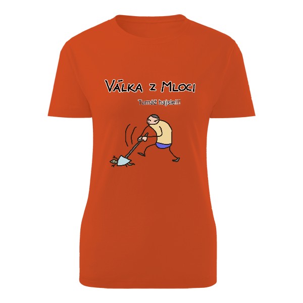 Tričko s potlačou Válka z Mloci