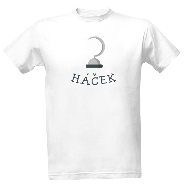 Tričko s potiskem Háček pirát