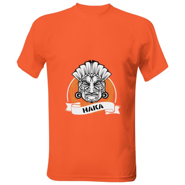 Pánské funkční tričko s potiskem HAKA Maorové