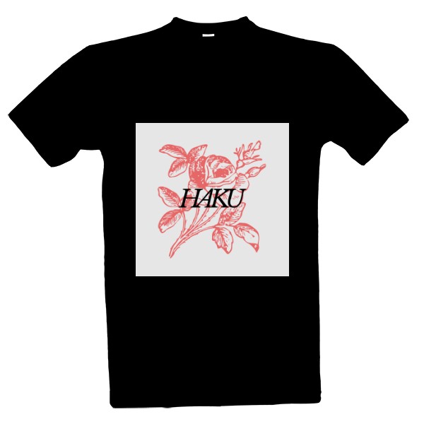 Tričko s potiskem HAKU flower