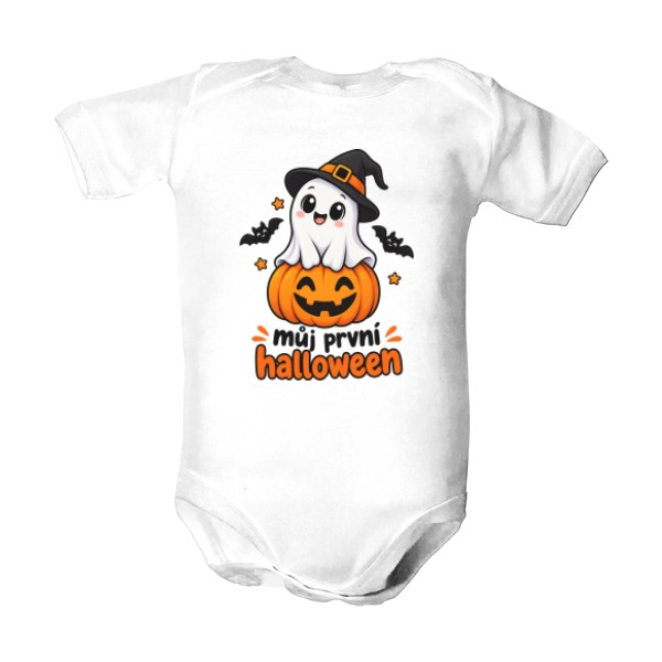 Dětské body s potiskem Halloween2