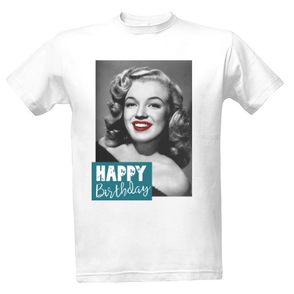 "Happy birthday" - design for every day T-shirt