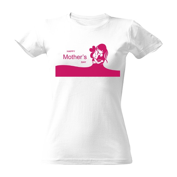Tričko s potiskem Happy mother’s day
