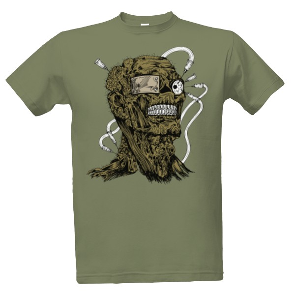 Tričko s potiskem Happy skull