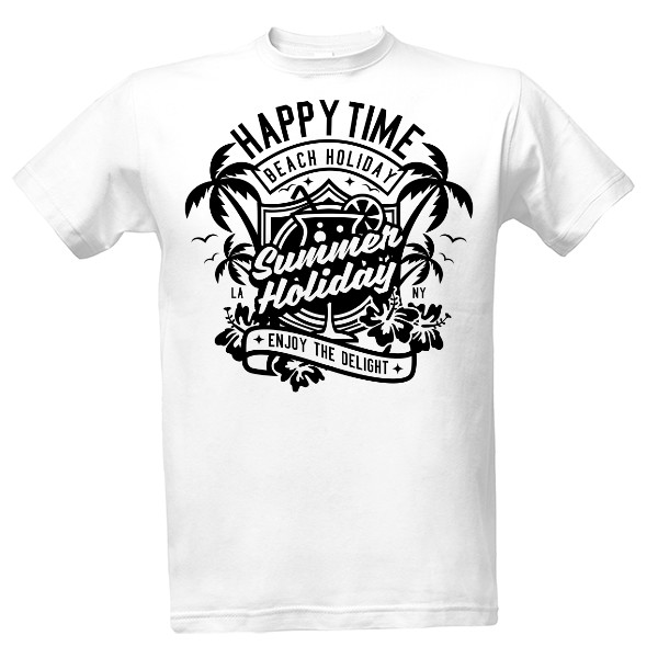 Tričko s potiskem Happy Time Ramirez hip hop