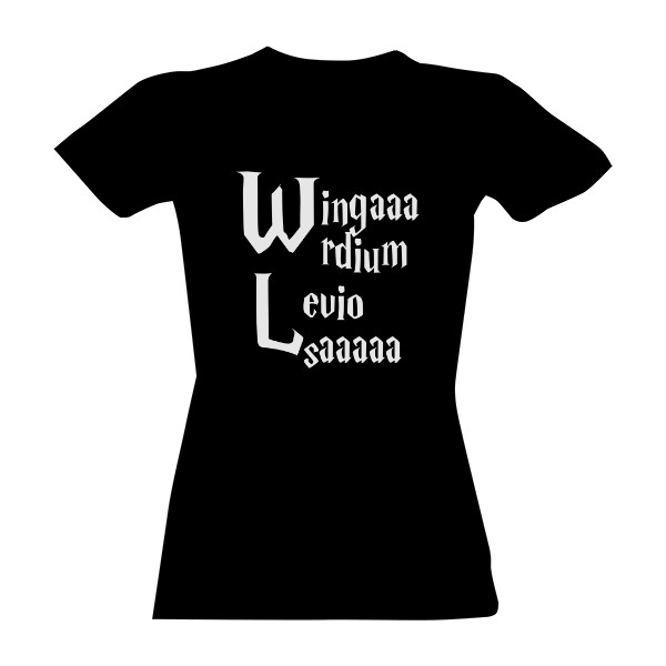 Tričko s potiskem Harry Potter Wingaaardium Leviosaaaaa