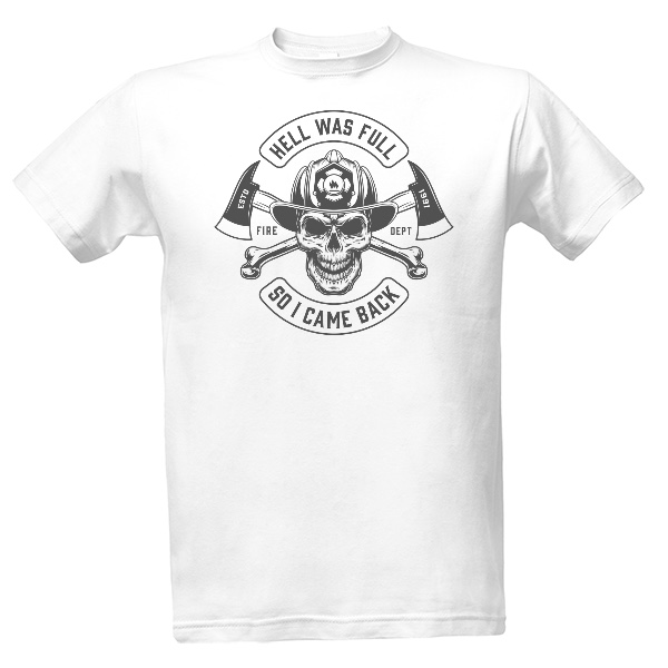 Tričko s potiskem Hasič 03