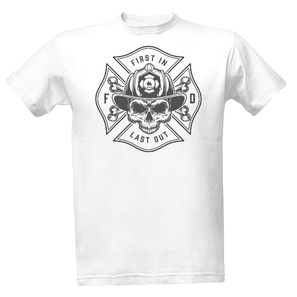 Tričko s potiskem Hasič 17