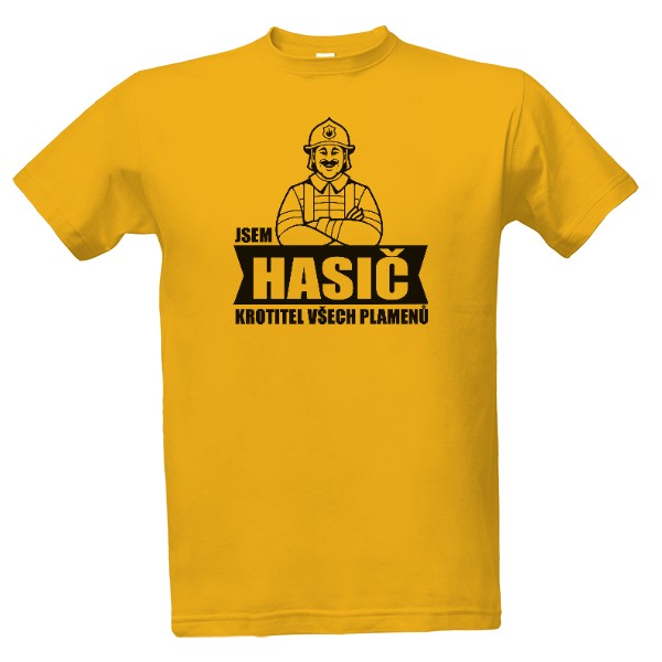 Tričko s potiskem Hasič