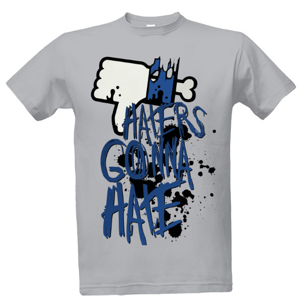 Tričko s potlačou Haters