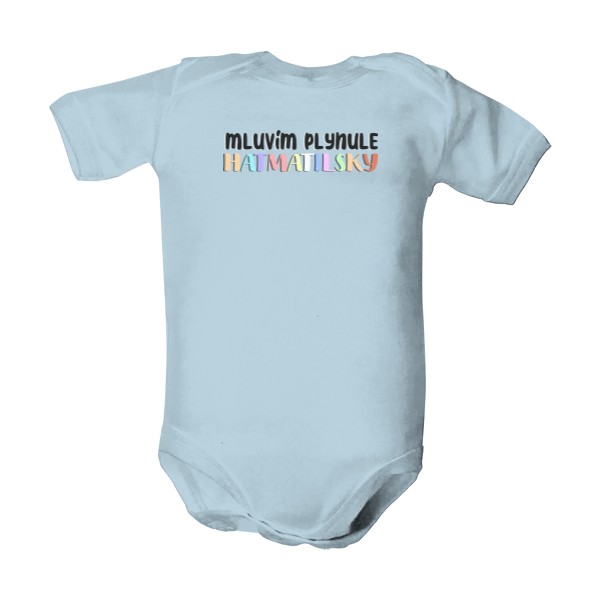 Dětské body  s potiskem hatmatilsky