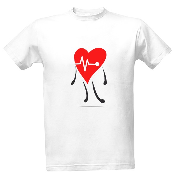 Tričko s potiskem heard