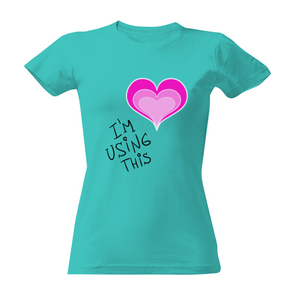 Tričko s potiskem Heart feeling