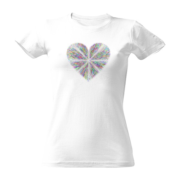 T-shirt Heart Graphic