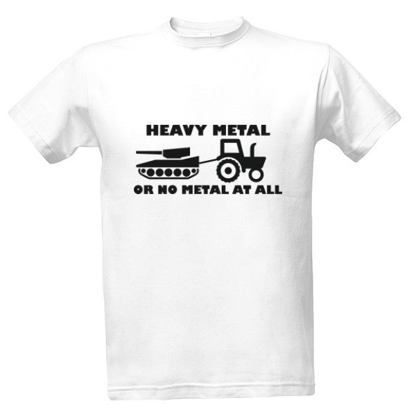 Heavy metal black T-shirt