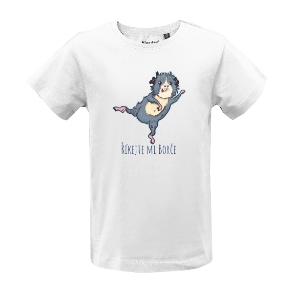 Tričko s potiskem Hej, Borče! 