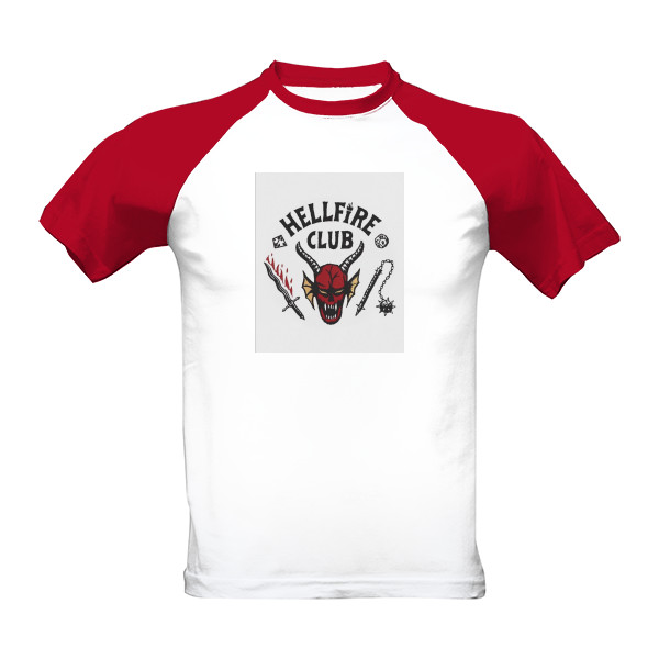 T-shirt Stranger things tričko helfire club