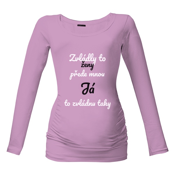 Tričko s potiskem trička pro těhotné 